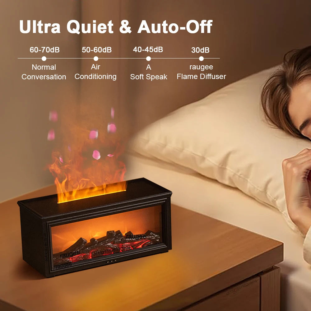 Cozy Fireplace Air Humidifier